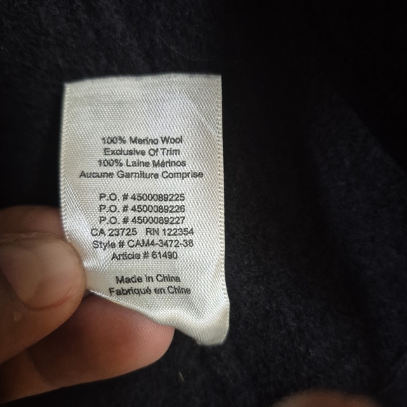 Wilfred Charcoal Knit Top - Picture 3 of 4